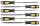 Reszelőkészlet Strend Pro FS2006, 6 részes, 150 mm