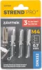 Menetfúró Strend Pro, M4, 0,7 mm, DIN352, csomag 3 db