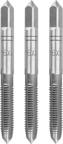 Menetfúró Strend Pro, M6, 1 mm, DIN352, csomag 3 db