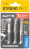 Menetfúró Strend Pro, M6, 1 mm, DIN352, csomag 3 db