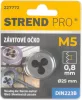 Menetmetsző Strend Pro, menetvágó, M5x0,8 mm, metrikus menet átmérő 25 mm, DIN223B
