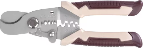 Strend Pro EA353, 180 mm,krimpelő fogó sodronyokhoz, kábelekhez és huzalokhoz
