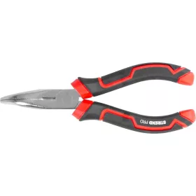 Strend Pro hajlított orrú fogó ComfortGrip DL413, 160 mm