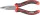 Strend Pro hajlított orrú fogó ComfortGrip DL413, 160 mm