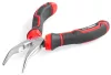Strend Pro hajlított orrú fogó ComfortGrip DL413, 160 mm