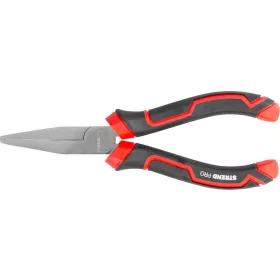   Strend Pro Premium ComfortGrip DL414, 160 mm, lapos orrú fogó