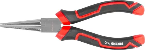 Strend Pro Fogó ComfortGrip DL415, 160 mm, kerek pofákkal, egyenes, biztosítógyűrűkhöz