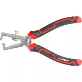   Strend Pro Premium Fogó ComfortGrip DL416, 160 mm, szigeteléseltávolító, kábelcsupaszító, kábelekhez