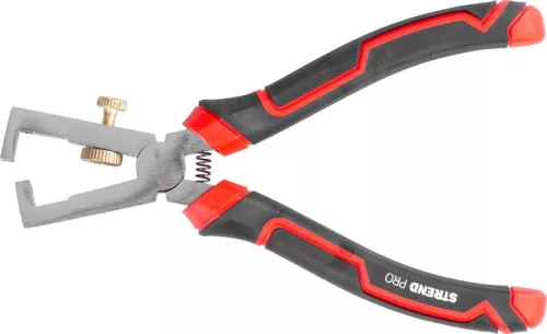 Strend Pro Premium Fogó ComfortGrip DL416, 160 mm, szigeteléseltávolító, kábelcsupaszító, kábelekhez