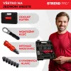 Adapter Strend Pro Premium, fúróhoz, 1/4", 2,4 - 6,4 mm, szegecselő, popszegecsekhez, kofferben