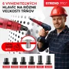 Adapter Strend Pro Premium, fúróhoz, 1/4", 2,4 - 6,4 mm, szegecselő, popszegecsekhez, kofferben