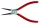 Strend Pro tengely- és seegergyűrűfogó P0182A 180 mm-es, egyenes