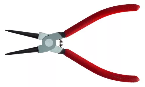 Strend Pro tengely- és seegergyűrűfogó P0182A 180 mm-es, egyenes