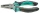 Whirlpower kerek orrú fogó 15602-133 160 mm, , Cr-V, Satin, DIN5745