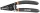 Strend Pro MT 73 fogó, 180 mm, villanyszerelő, szigeteléseltávolító, vakfogó, kábelekhez, 0,8-2,6 mm