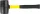 Kalapács Strend Pro HM211 900 g, gumi, BlackHead, PVC nyél, TPR, nyél hossza 350 mm