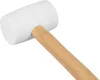 Kalapács Strend Pro HM221 340 g, gumi, WhiteHead, fa nyél, nyél hossza 290 mm