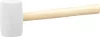 Kalapács Strend Pro HM221 450 g, gumi, WhiteHead, fa nyél, nyél hossza 310 mm