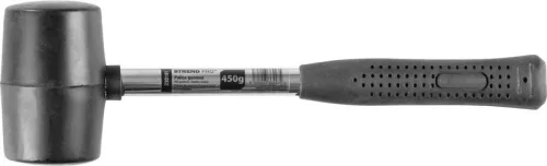 Kalapács Strend Pro HM213 450 g, gumi, BlackHead, fém nyél, nyél hossza 300 mm