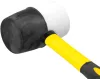 Kalapács Strend Pro HM231 450 g, 300 mm, gumi, BlackWhiteHead, üvegszálas nyél, TPR