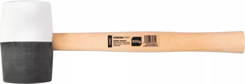 Kalapács Strend Pro HM232 910 g, 320 mm, gumi, BlackWhiteHead, fa nyél