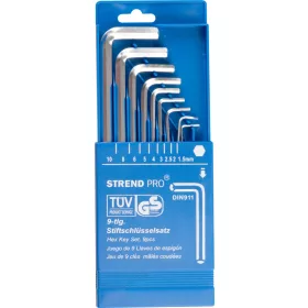   Kulcs készlet Strend Pro HK0212, 9 részes, Hex S1, belső, Imbusz