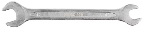Kulcs Strend Pro 3113, 14x17 mm, villás, kétoldalas, Cr-V