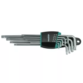   Kulcs készlet Whirlpower 158-1109, 9 részes, hosszított, Torx, ExtraLong