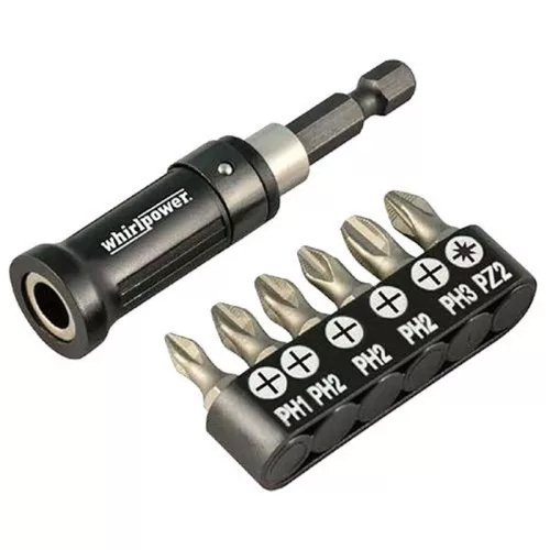 Bit készlet Whirlpower 96-7107, 7 részes, gipszkartonhoz