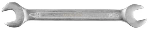 Kulcs Strend Pro 3113, 14x15 mm, villás, kétoldalas, Cr-V