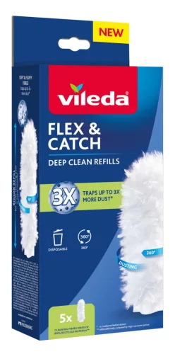 Vileda Flex&Catch portörlő pótfej - 5 db