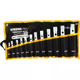   Kulcs Strend Pro, 6x7-30x32 mm, cső, kétoldalas, Zn, 12 db-os készlet
