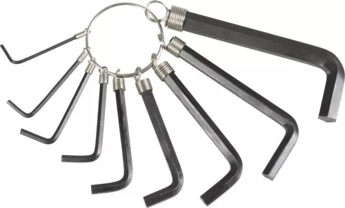 Kulcs készlet Strend Pro HK0041, 9 részes, 1,5-10 mm, Imbusz, Hex, belső