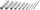 Csőkulcskészlet Strend Pro WT3008, 10 részes, 6-22 mm