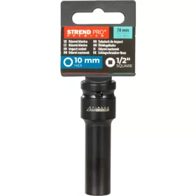   Hosszabbító Strend Pro Premium, ütvecsavarozó, meghosszabbított, 1/2", 6-szög, CrMO, 10 mm