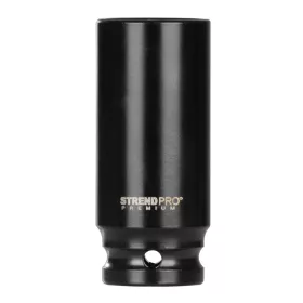   Toldat Strend Pro Premium, ütvecsavarozó, hosszított, 1/2", 6-szög, CrMO, 24 mm