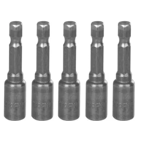 Strend Pro BitFej MS84, mágneses, 6 mm, 1/4" 5 db-os