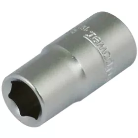   Dugókulcs fej Whirlpower 16121-11, 9 mm, 1/4", Cr-V, hatlapú, rövid