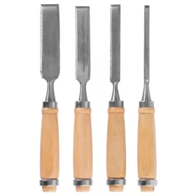 Véső készlet Strend Pro WCS546, 4 részes, 6-12-18-24 mm