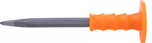 Véső Strend Pro CC481, 250 mm, hegyes, PVC markolattal és védővel