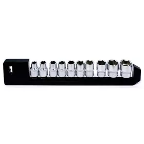   Dugókulcs készlet HONITON 40010HM, 10 részes, 1/2", hatlapú