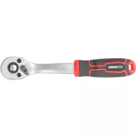   Strend Pro Racsnis kulcs ComfortGrip DL300, 1/4", karral, 155 mm, 60 fog
