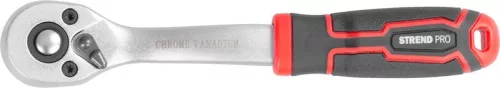Strend Pro Racsnis kulcs ComfortGrip DL300, 1/4", karral, 155 mm, 60 fog