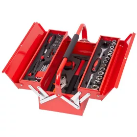   Szerszámkészlet Strend Pro S264, 64 részes, fém bőröndben, 1/2"+1/4"