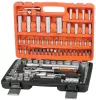 Szerszámkészlet Strend Pro S210, 108 részes, bőröndben, 1/4"+1/2"