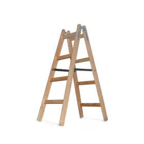   Létra Strend Pro, PROFI, fa létra, 4 fokos, 1,24 m, max. 150 kg
