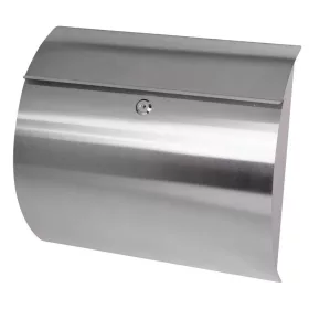   HARPER rozsdamentes acél postaláda – 37,5 × 10,5 × 33 cm
