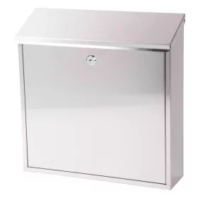   FLATBOX 2 rozsdamentes acél postaláda – 36 × 10 × 36 cm