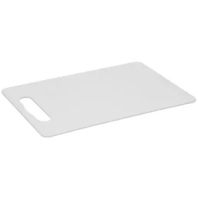   MagicHome műanyag vágódeszka akasztófüllel – 33,5 × 23 × 0,5 cm, fehér