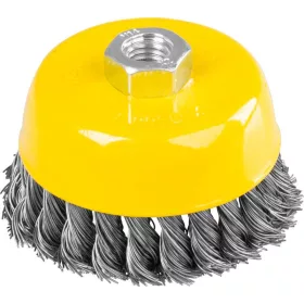   Drótkorong Strend Pro TCB-500 100 mm, fazék alakú, fonott, M14x2, 0,35 mm huzal